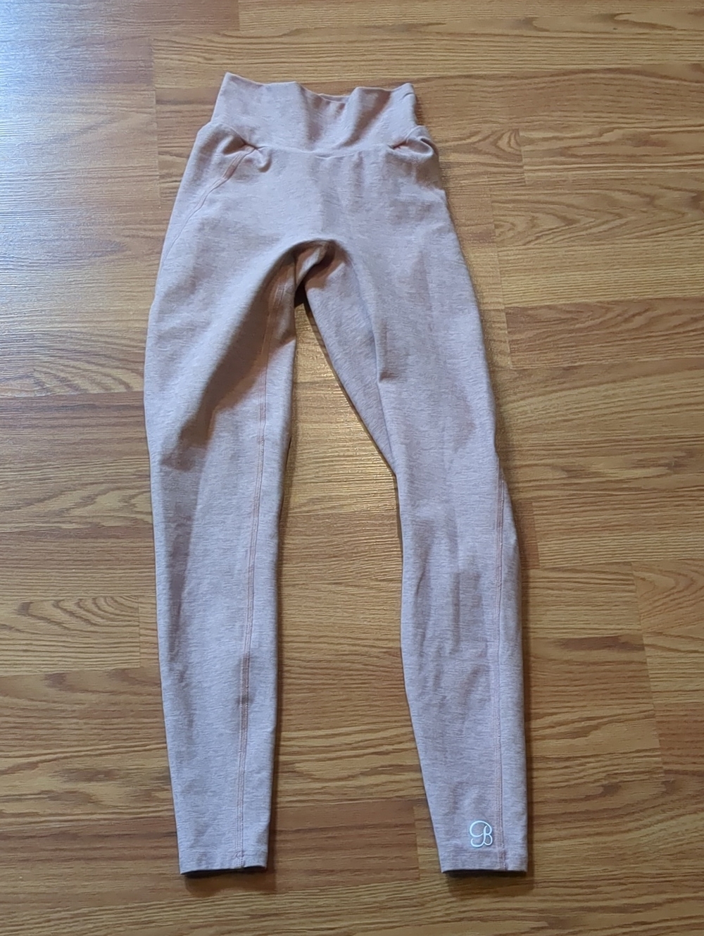 Bombshell Sportswear Hourglass Heathered Leggings Scrunch Booty XS
